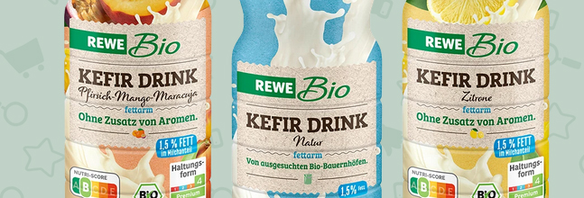 Rewe Bio – Kefir Drink „Zitrone“ im Test